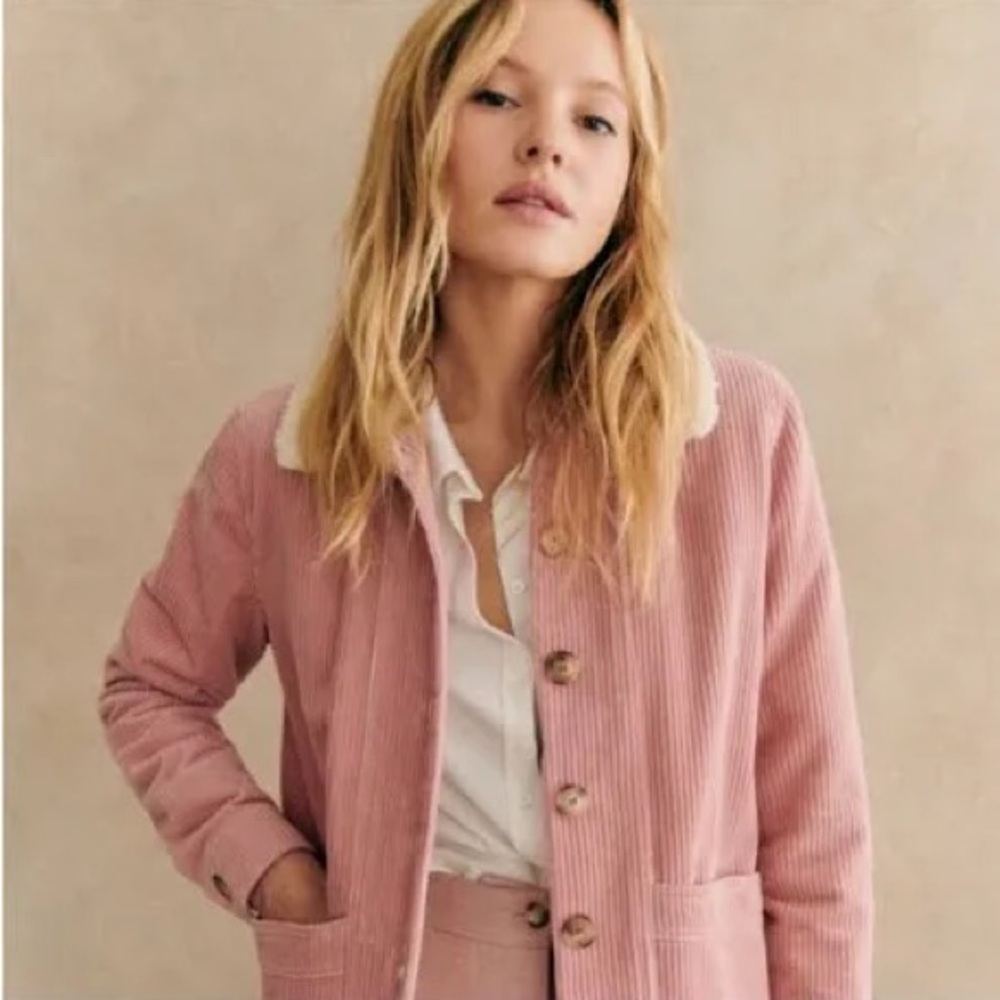Sézane Will corduroy jacket